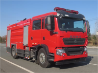豪沃8噸水罐消防車